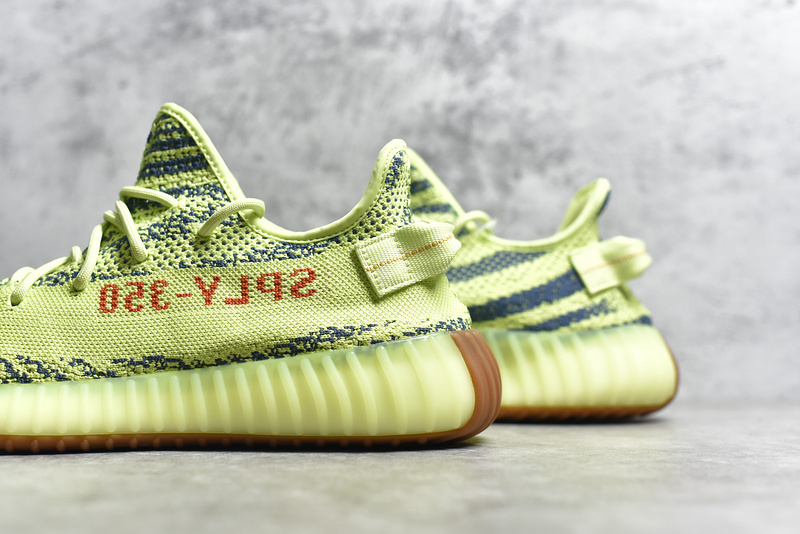 Authentic Yeezy 350 V2 Boost Semi Forzen Yellow